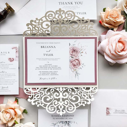 #ACRYLICWEDDINGINVITATIONS# - #CLEARWEDDINGINVITES##clear plastic wedding invitations#